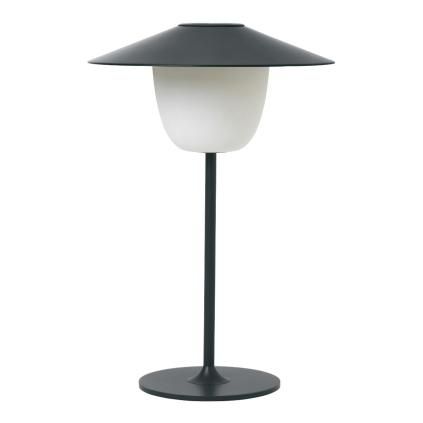 Hordozható asztali lámpa ANI 33 cm, LED, sötétszürke, Blomus