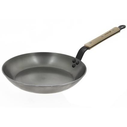 Serpenyő MINERAL B BOIS 28 cm, fa fogantyú, de Buyer