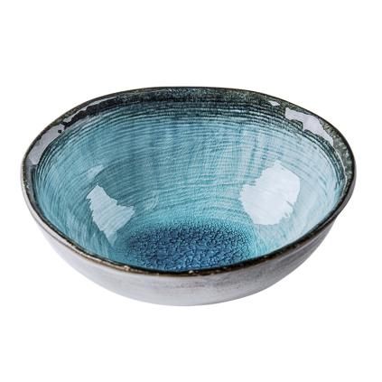 Étkező tál SKY BLUE 17 cm, 450 ml, ovális, MIJ