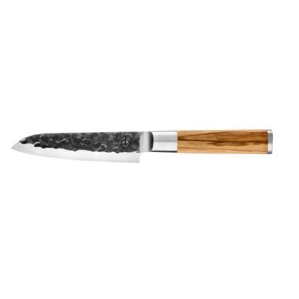 Santoku kés OLIVE 14 cm, Forged