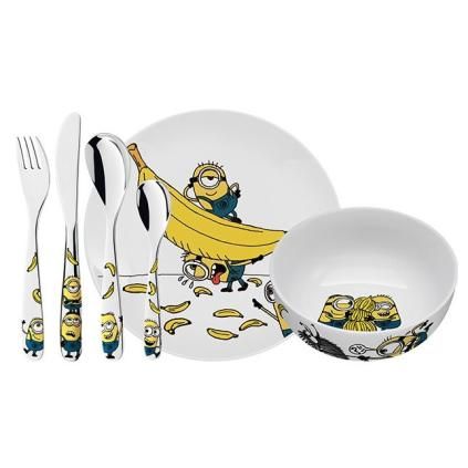 Gyerek étkészlet MINIONS, 6 db szett, WMF