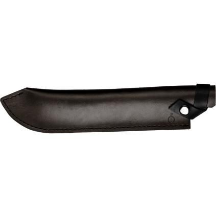 Késvédő tok LEATHER 25 cm, henteskéshez, bőr, Forged