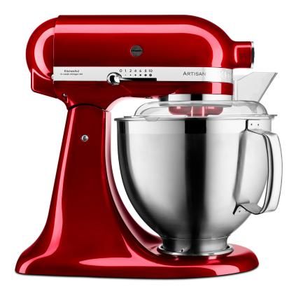 Konyhai robotgép ARTISAN 185, piros fémes, KitchenAid