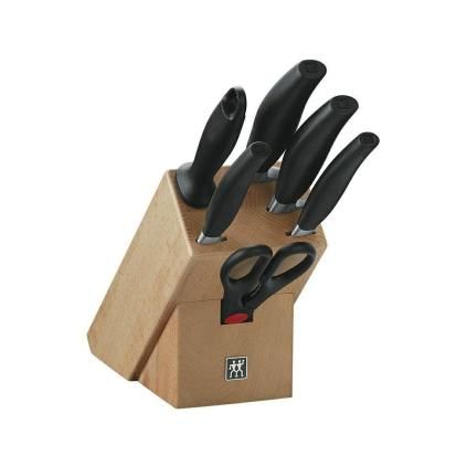 Késkészlet blokkal FIVE STAR, 7 db, Zwilling
