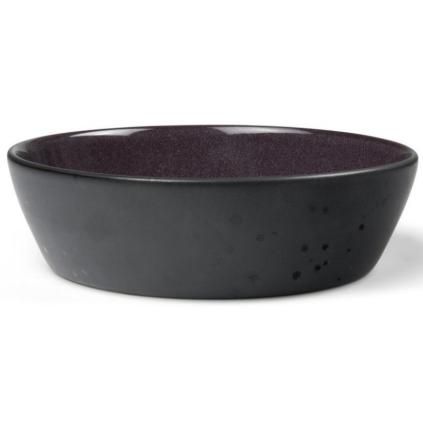 Tál 18 cm, fekete/lila, Bitz