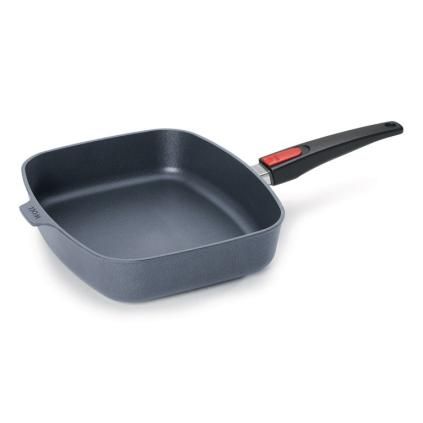Mély serpenyő DIAMOND LITE 30 x 26 cm, indukciós főzőlappal, levehető fogantyúval, WOLL