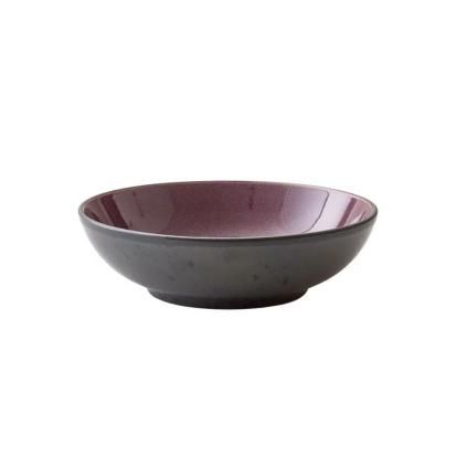 Tál 20 cm, fekete/lila, Bitz