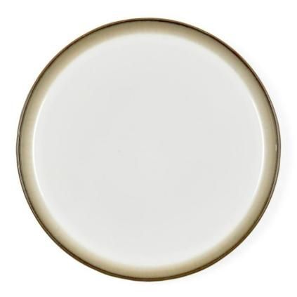 Lapostányér 27 cm, szürke/krém, Bitz
