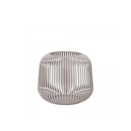 Lámpás LITO S 17 cm, meleg szürke, acél, Blomus