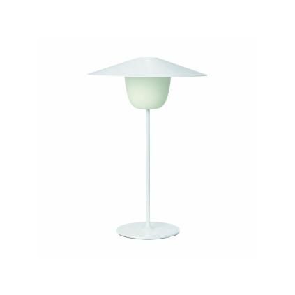 Hordozható asztali lámpa ANI L 49 cm, LED, fehér, Blomus
