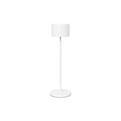Hordozható asztali lámpa FAROL 33 cm, LED, fehér, Blomus