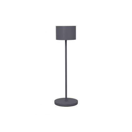 Hordozható asztali lámpa FAROL 33 cm, LED, meleg szürke, Blomus