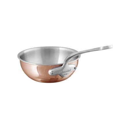 Réz lábas M´6S Mauviel lekerekített 16 cm