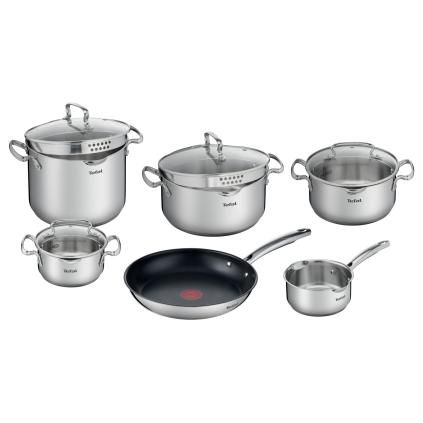 Edénykészlet DUETTO+, 10 db szett, rozsdamentes, Tefal