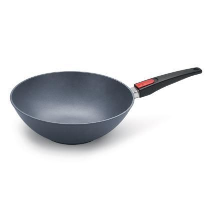WOLL DIAMOND LITE wok, 30 cm, kivehető fogantyús, titán