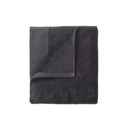 Kéztörlő RIVA 4 db szett, 30 x 30 cm, sötétszürke, Blomus