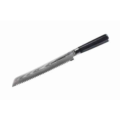 Kenyérvágókés DAMASCUS 20 cm, Samura