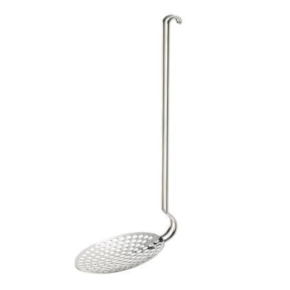 Rozsdamentes acél lyukacsos merőkanál 11 cm Eva Trio