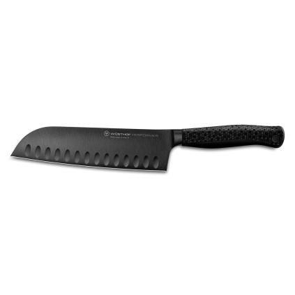 Wüsthof PERFORMER santoku kés, 17 cm, fekete