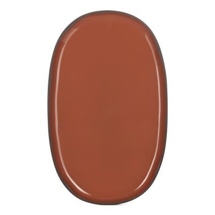 Tálaló tányér CARACTERE 35 cm, fahéj, REVOL