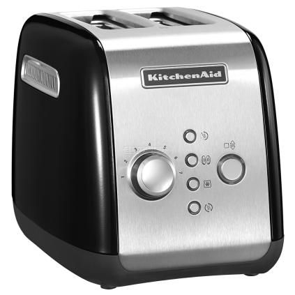 Kenyérpirító 5KMT221 29 cm, fekete, KitchenAid