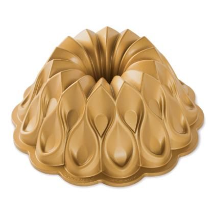 Crown Bundt® "kororna" kuglóf sütőforma, arany