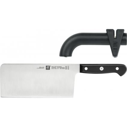 Gourmet bárd 17,8 cm és Twin Sharp Zwilling késélező