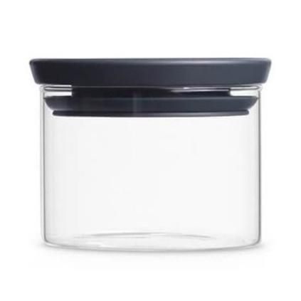 Élelmiszertároló edény 300 ml, egymásra rakható, üveg, Brabantia