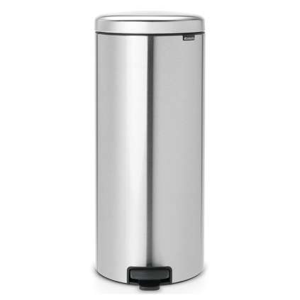Pedálos szemetes kosár NEWICON 30 l, ujjlenyomat-mentes, matt acél, Brabantia