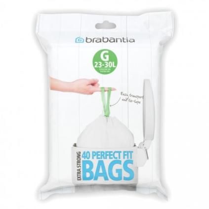 Szemeteszsákok G PERFECTFIT 23-30 l, 40 db, Brabantia