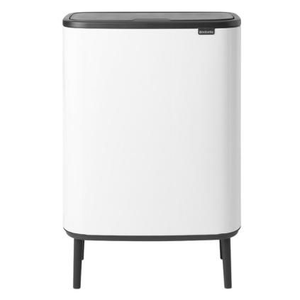 Érintős szemeteskosár BO HI 2 x 30 l, fehér, Brabantia