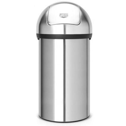 Hulladékgyűjtő PUSH BIN 60 l, matt acél, Brabantia