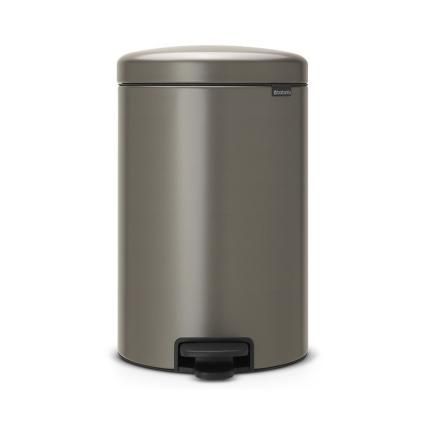 Pedálos szemetes kosár NEWICON 20 l, platina, Brabantia