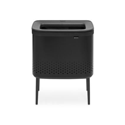 Szennyes kosár BO 60 l, fekete, Brabantia