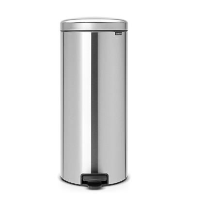 Pedálos szemetes kosár NEWICON 30 l, matt acél, Brabantia
