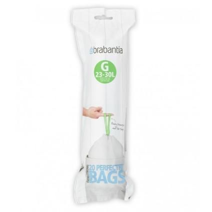 Szemeteszsákok G PERFECTFIT 23-30 l, 20 db, Brabantia