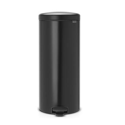 Pedálos szemetes kosár NEWICON 30 l, matt fekete, Brabantia