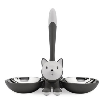 Macskatál TIGRITO 600 ml, szürke, ALessi
