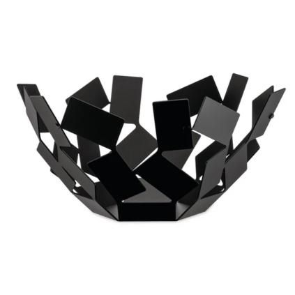 Gyümölcstál LA STANZA DELLO SCIROCCO 27 cm, fekete, Alessi