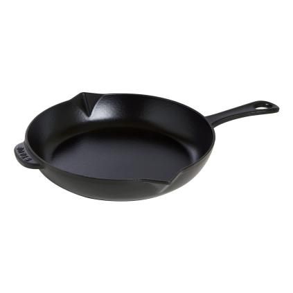 141125 panev 26 cm cerna litina staub