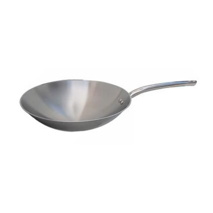 Wok PRIM'APPETY 36 cm, rozsdamentes acél, de Buyer