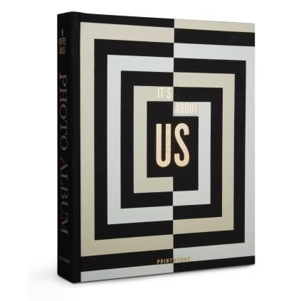Fotóalbum It's about us L Printworks fekete
