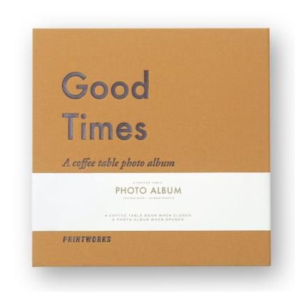 Fotóalbum Good Times S Printworks narancs
