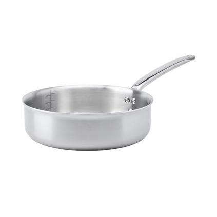 Mély serpenyő ALCHIMY 28 cm, 4,6 l, egyenes, rozsdamentes acél