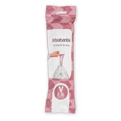 Szemeteszsákok W PERFECTFIT 3 l, 20 db, Brabantia
