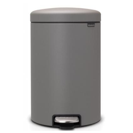 Pedálos szemetes kosár NEWICON 20 l, ásványszürke, Brabantia