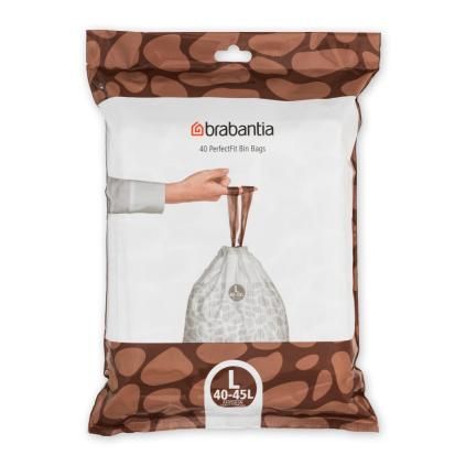 Szemeteszsákok L PERFECTFIT 40-45 l, 40 db, Brabantia