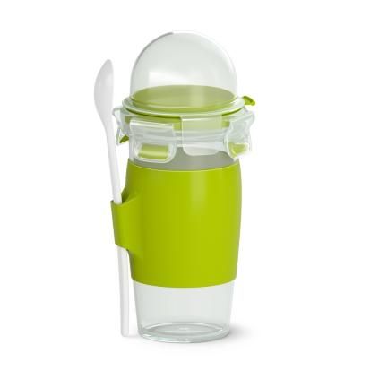 Joghurtos doboz MASTER SEAL TO GO N1071410 450 ml, kanállal, Tefal