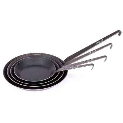 Serpenyő SP32 32 cm, indukciós, kültéri főzéshez, kovácsolt acélból, Petromax