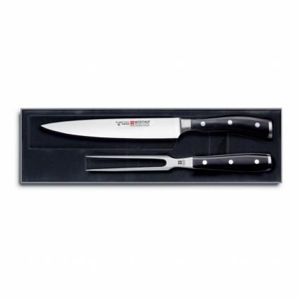 Carving set CLASSIC IKON, 2 db, Wüsthof
